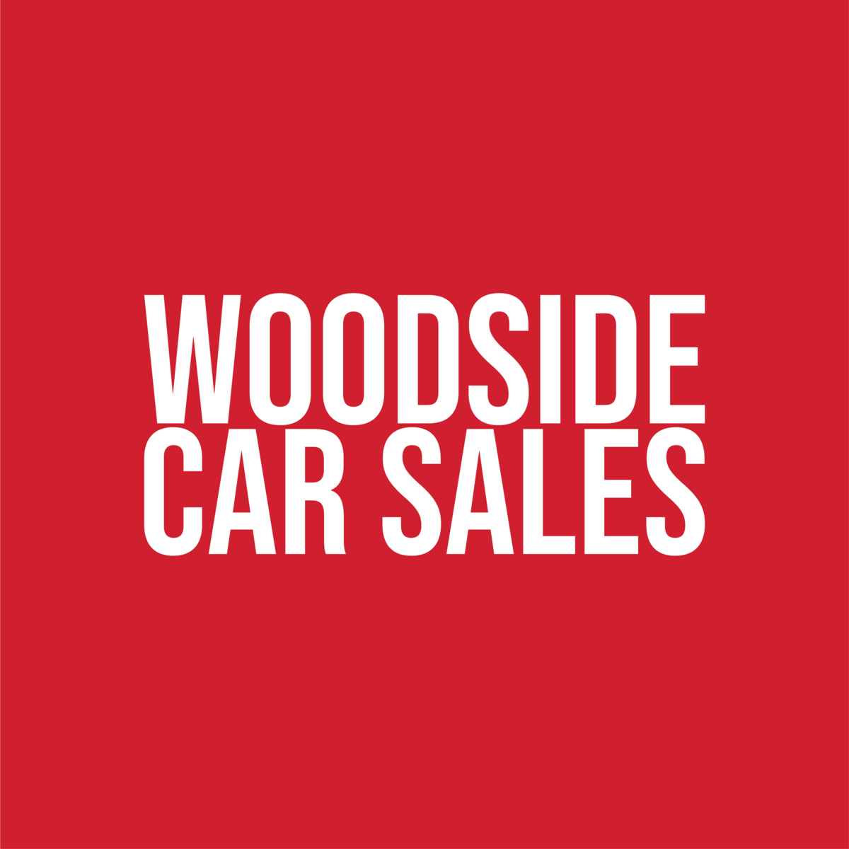 Woodside Car Sales logo